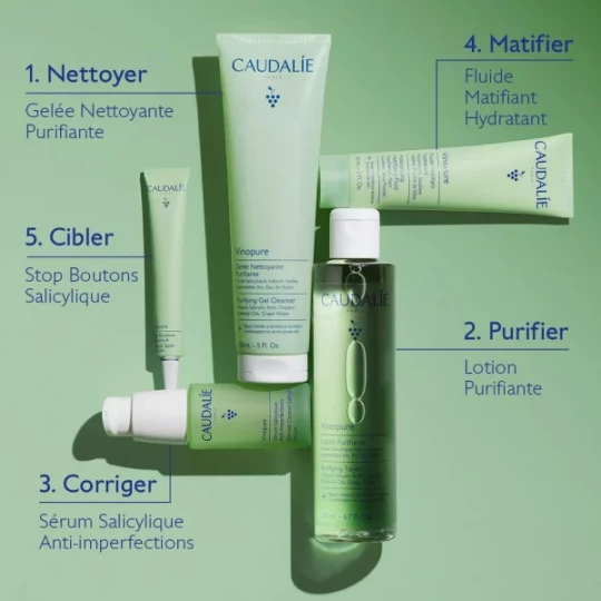 Caudalie Vinopure Fluide Matifiant Hydratant 60 ml - image 7