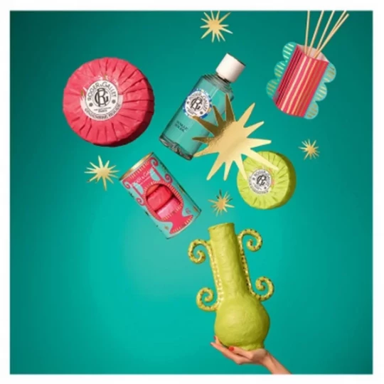 Roger&Gallet Coffret Eau parfumée bienfaisante Bois d'orange 100 ml + Diffuseur - image 4