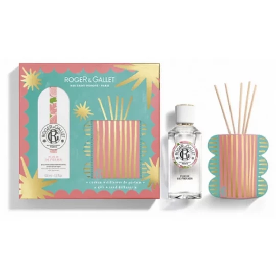 Roger&Gallet Coffret Fleur de Figuier Eau Parfumée Bienfaisante 100 ml + Diffuseur de Parfum Offert - image 3