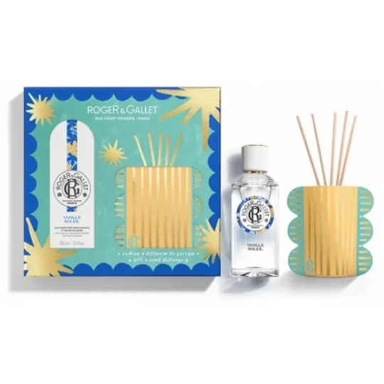Roger&Gallet Coffret Vanille Soleil Eau Parfumée Bienfaisante 100 ml + Diffuseur de Parfum Offert - image 3