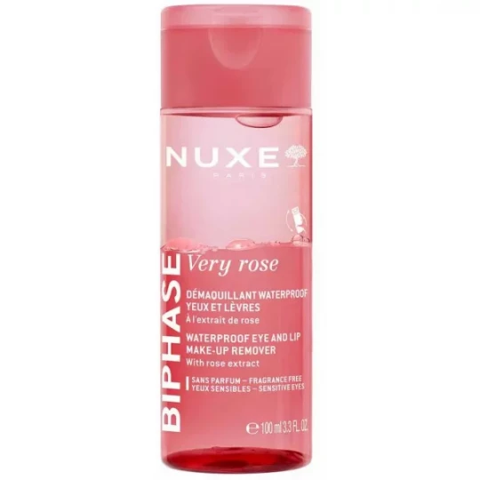 Nuxe Very Rose Démaquillant Waterproof 100 ml