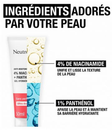 Neutrogena Anti-Bouton+ Gel Hydratant 50 ml - image 5