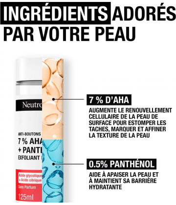 Neutrogena Anti-Boutons+ Exfoliant Liquide 125 ml