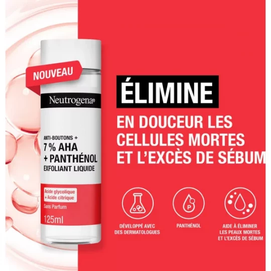 Neutrogena Anti-Boutons+ Exfoliant Liquide 125 ml - image 5