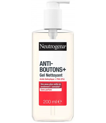 Neutrogena Anti-Bouton+ Gel Nettoyant 200 ml
