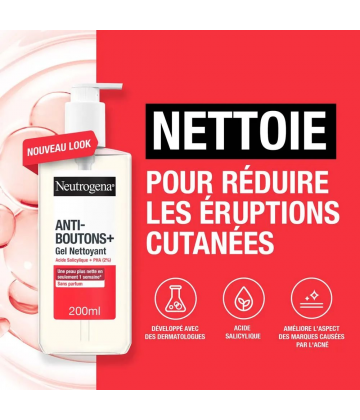 Neutrogena Anti-Bouton+ Gel Nettoyant 200 ml - image 5