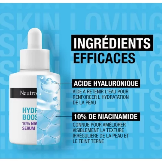 Neutrogena Hydro Boost Serum Niacinamide 30 ml - image 3