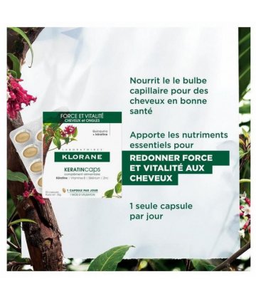 Klorane KeratinCaps x 30