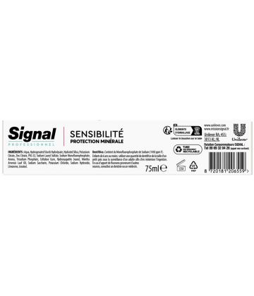 Signal Sensibilité Action Minérale Gencives Dentifrice 75 ml