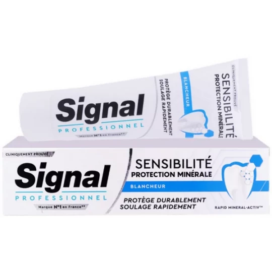 Signal Sensibilité Action Minérale Blancheur Dentifrice 75 ml