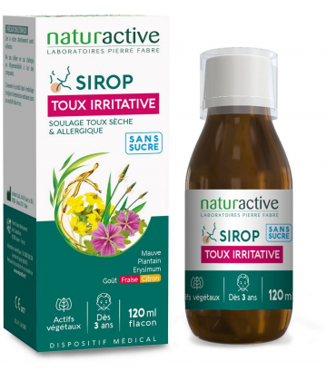 Naturactive Sirop Toux Irritative 120 ml