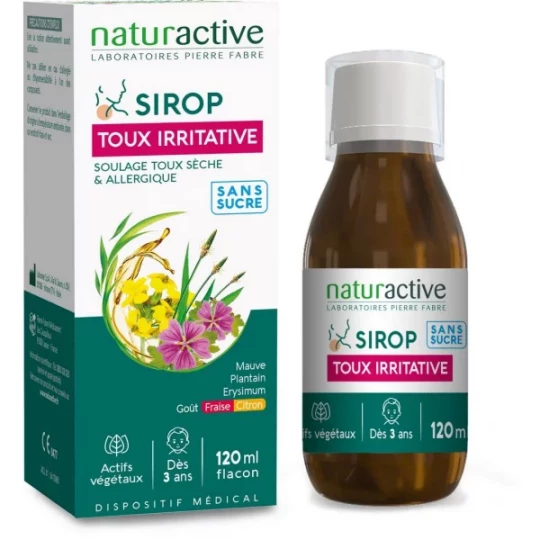 Naturactive Sirop Toux Irritative 120 ml
