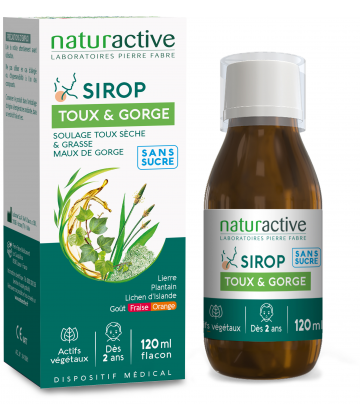 Naturactive Sirop Toux & Gorge 120 ml