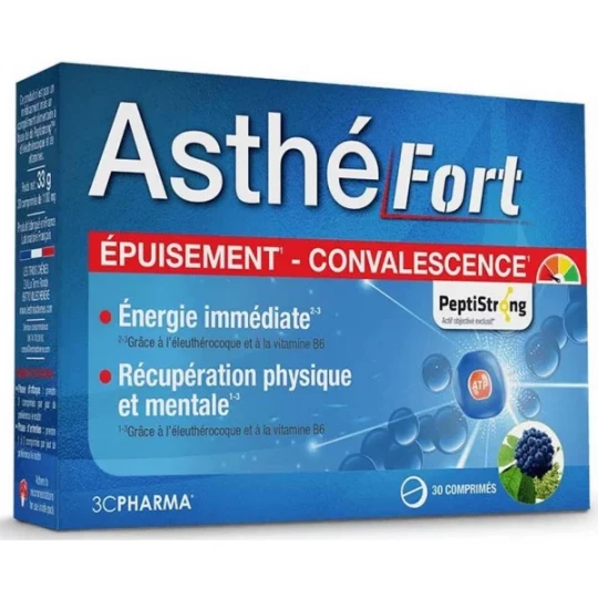 Les 3 Chênes AsthéBoost Comprimés Effervescents x 20 + 10 Offerts