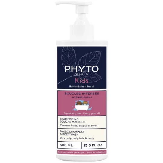 Phyto Kids Shampoing Douche Magique Boucles Intenses 400 ml