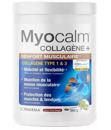 3C PHARMA MYOCALM COLLAGENE+ 30 SACHETS