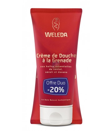 Weleda Crème de Douche à la Grenade 2 x 200 ml
