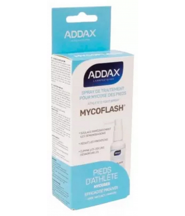 Addax Mycoflash Traitement Mycose des Pieds Spray 25 ml