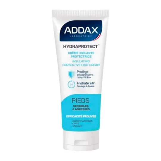 Addax Hydraprotect Crème Isolante Protectrice Pieds Sensibles et Agressés 100 ml