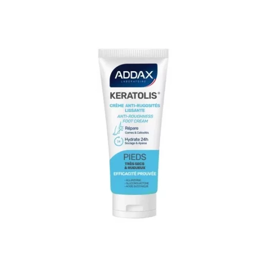 Addax Keratolis Crème Anti-Rugosités Lissante Pieds Tres Secs et Rugueux 50 ml