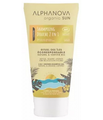 Alphanova Sun Shampoing Douche 2 en 1 Bio 150 ml