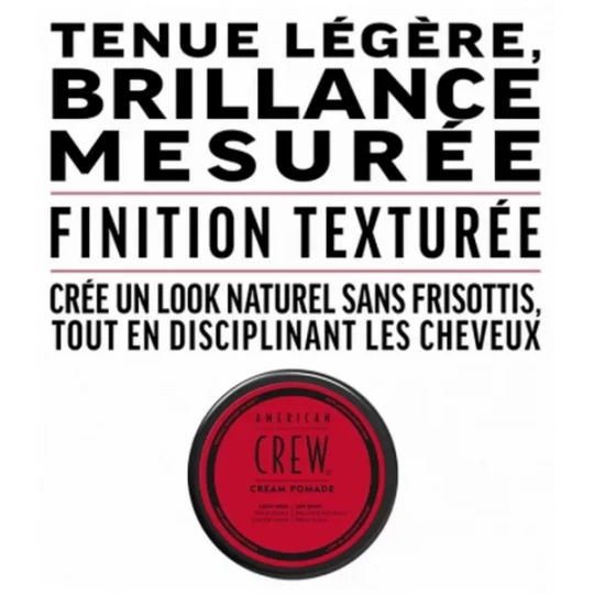 American Crew Cream Pomade Crème de Coiffage Tenue Souple 85 g - image 3