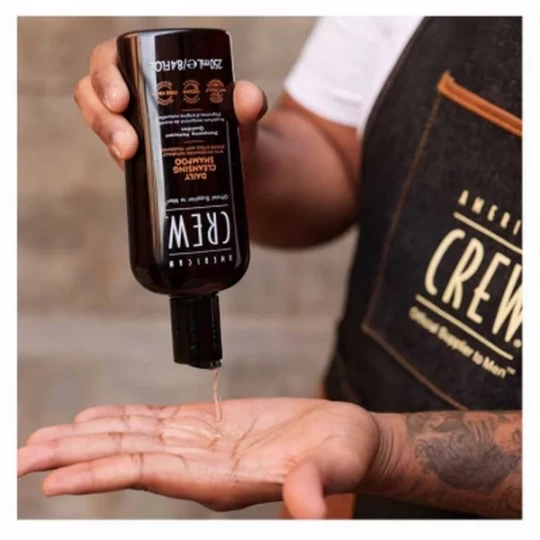 American Crew Shampoing Vegan Nettoyant Quotidien pour Homme Hydrate en Profondeur pour Tout Type de Cheveux 250 ml - image 4