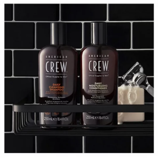 American Crew Shampoing Vegan Nettoyant Quotidien pour Homme Hydrate en Profondeur pour Tout Type de Cheveux 250 ml - image 5