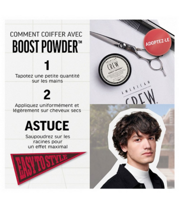 American Crew Boost Powder Poudre de Coiffage 10 g