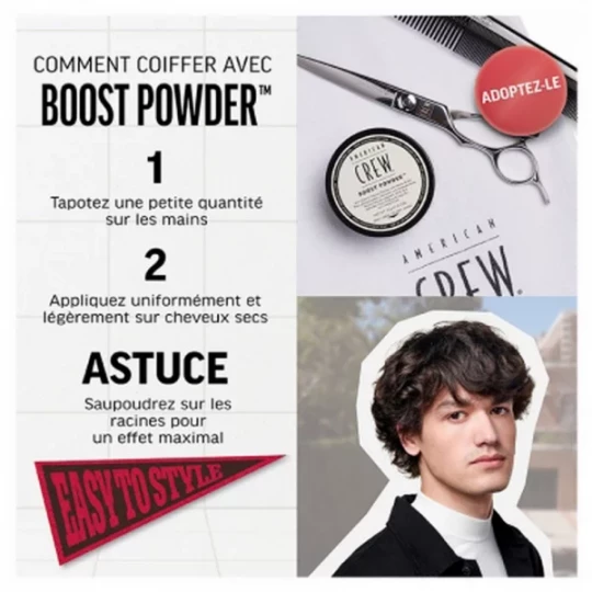 American Crew Boost Powder Poudre de Coiffage 10 g - image 2