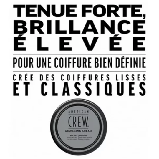 American Crew Grooming Cream Crème de Coiffage Fixation Forte 85 g - image 2