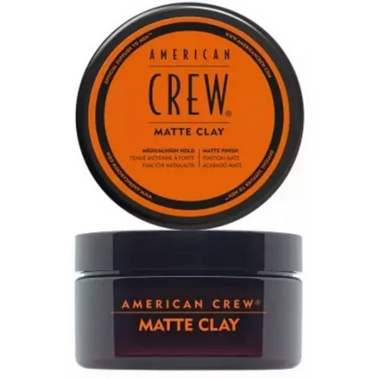 American Crew Matte Clay Pâte de Coiffage Tenue Moyenne à Forte 85 g