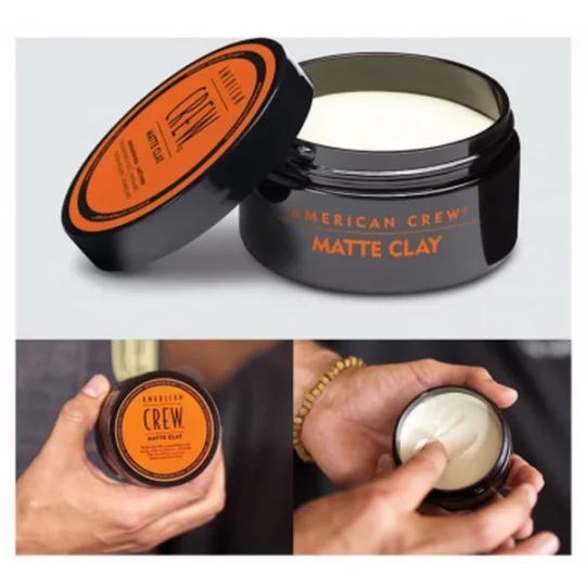 American Crew Matte Clay Pâte de Coiffage Tenue Moyenne à Forte 85 g - image 5
