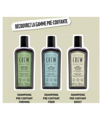 American Crew Boost Nettoyant Précoiffant 250 ml