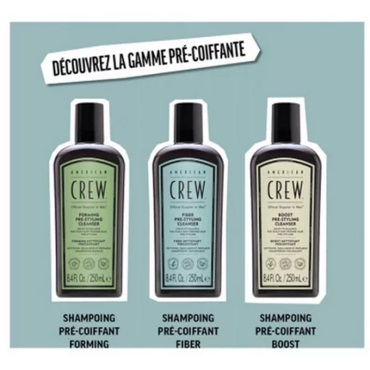American Crew Fiber Nettoyant Précoiffant 250 ml - image 2