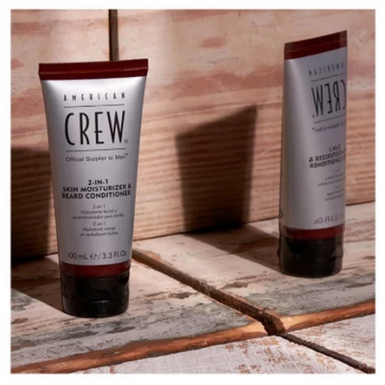 American Crew 2 en 1 Hydratant Visage et Revitalisant Barbe 100 ml - image 2