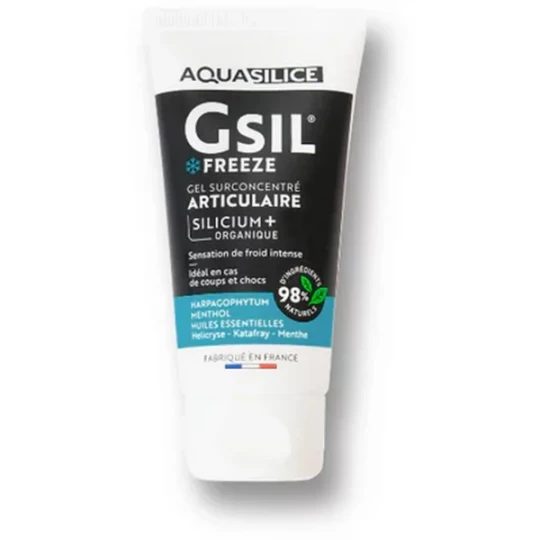Aquasilice Gsil Freeze Gel Surconcentré Articulaire 50 ml