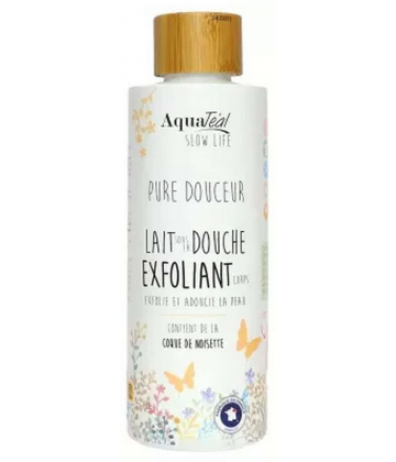 AquaTéal Pure Douceur Lait sous la Douche Exfoliant 200 ml