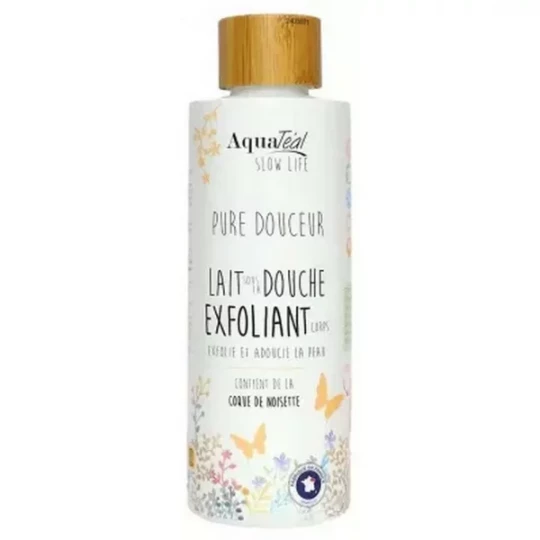 AquaTéal Pure Douceur Lait sous la Douche Exfoliant 200 ml