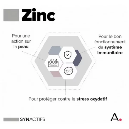 Aragan Synactifs ZincActifs Gélules x 60 - image 4