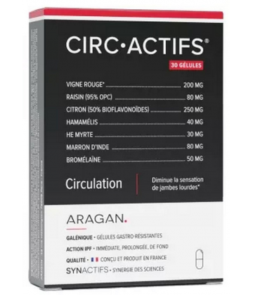 Aragan Synactifs CircActifs Gélules x 30