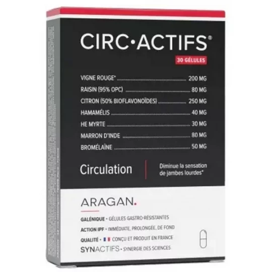 Aragan Synactifs CircActifs Gélules x 30