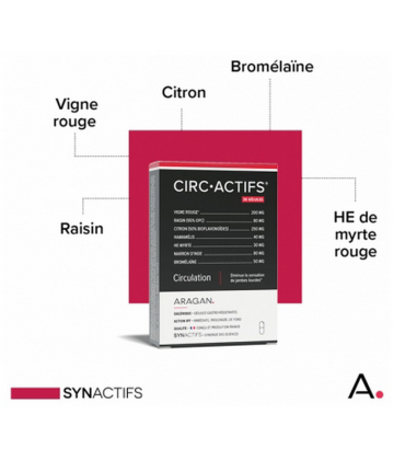 Aragan Synactifs CircActifs Gélules x 30