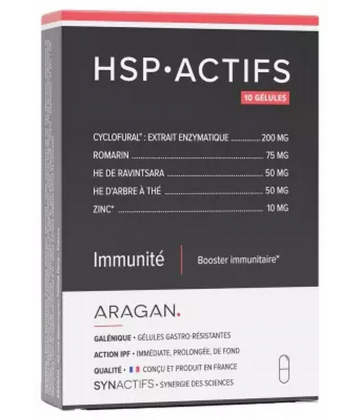Aragan Synactifs HspActifs Gélules x 10
