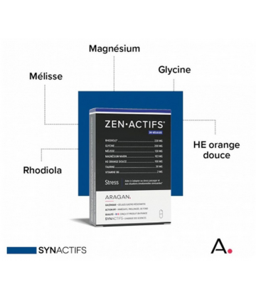 Aragan Synactifs ZenActifs Gélules x 30