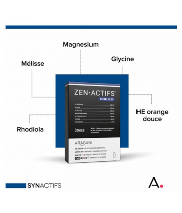 Aragan Synactifs ZenActifs Gélules x 30