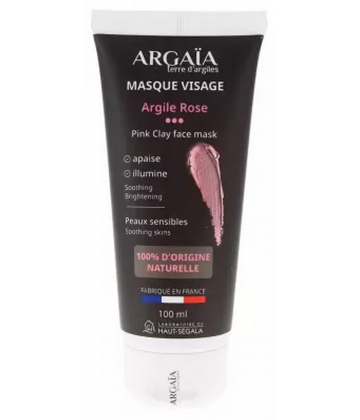 Argaïa Masque Visage Argile Rose 100 ml