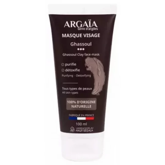 Argaïa Masque Visage Ghassoul 100 ml