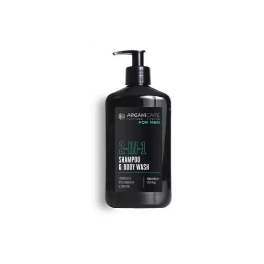 Arganicare Shampooing Douche 2-en-1 Men 400 ml