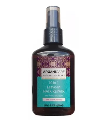 Arganicare Spray Réparateur Démêlant Anti-Frisottis 10-en-1 Argan 150 ml